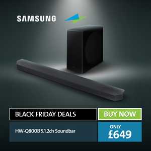 Black Friday Deals – Samsung Soundbar Carousel 3