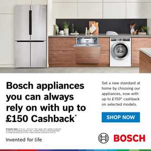 Bosch Cashback Promotion