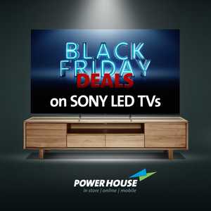 Black November – Sony LED TVs